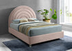 Rainbow Pink Velvet King Bed - Furniture Stars (Chicago, IL)