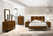 Reed Antique Coffee King Bed (3 Boxes) - Furniture Stars (Chicago, IL)