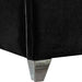 Zuma Black Velvet King Bed - Furniture Stars (Chicago, IL)