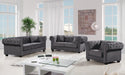 Bowery Grey Velvet Sofa - Furniture Stars (Chicago, IL)