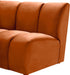 Infinity Cognac Velvet 2pc. Modular Sectional - Furniture Stars (Chicago, IL)