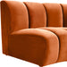 Infinity Cognac Velvet 2pc. Modular Sectional - Furniture Stars (Chicago, IL)