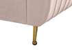 Zara Pink Velvet King Bed (3 Boxes) - Furniture Stars (Chicago, IL)