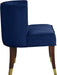 Perry Navy Velvet Dining Chair - Furniture Stars (Chicago, IL)