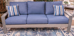 Half Moon Beach Outdoor Sofa with Cushion - Furniture Stars (Chicago, IL)