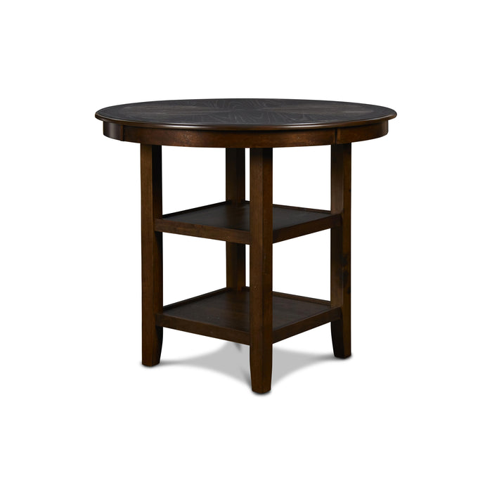 GIA ROUND COUNTER DINING 5 PC SET - CHERRY