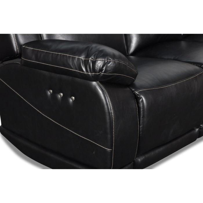 VEGA  SOFA W/PWR FR - PREMIER BLACK