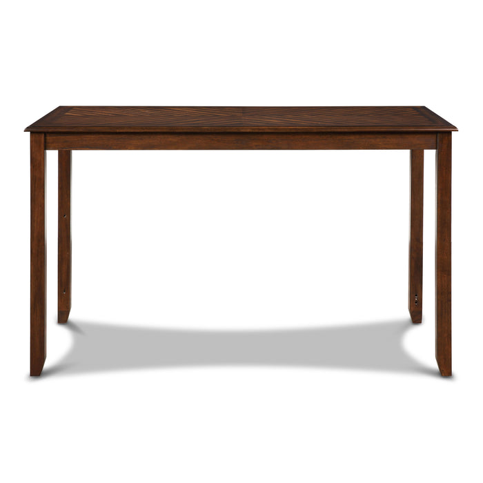 AMY  60" COUNTER TABLE+CHAIRS W/STG  (5 PC)  -CHERRY
