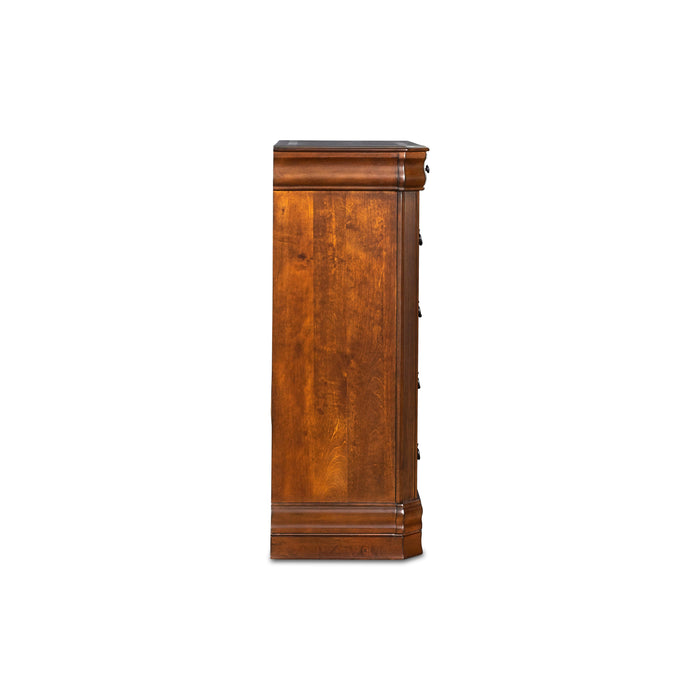 SHERIDAN CHEST- BURNISHED CHERRY