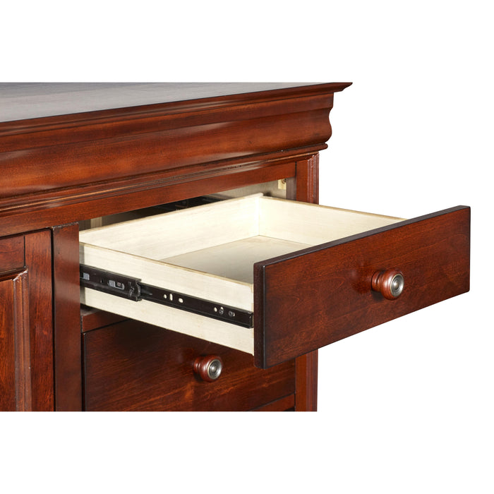 VERSAILLES DOOR CHEST- BORDEAUX