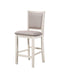 AMY 5 PC COUNTER TABLE SET-BISQUE - Furniture Stars (Chicago, IL)