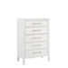 ANDOVER CHEST-WHITE - Furniture Stars (Chicago, IL)