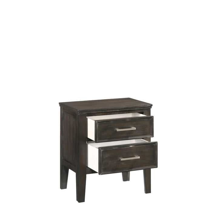 ANDOVER NIGHTSTAND-NUTMEG - Furniture Stars (Chicago, IL)