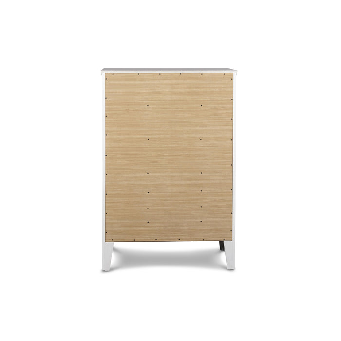 ANDOVER CHEST-WHITE - Furniture Stars (Chicago, IL)