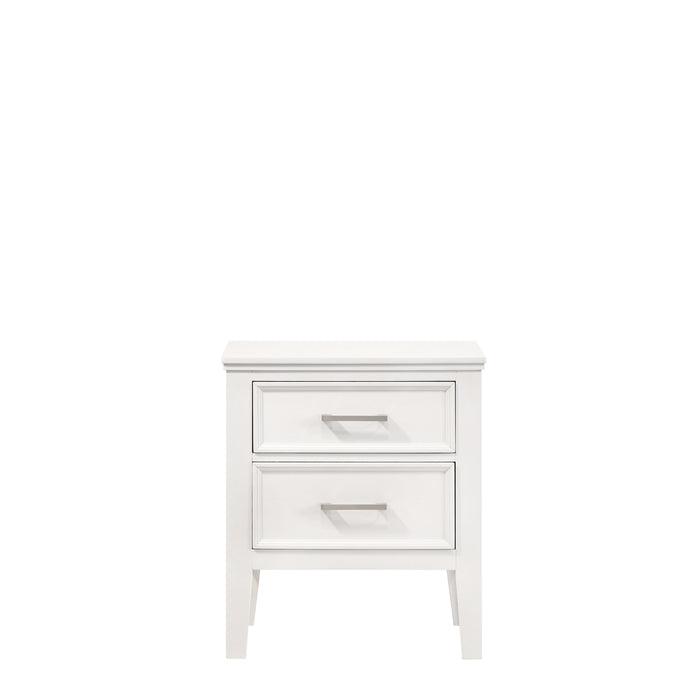 ANDOVER NIGHTSTAND-WHITE - Furniture Stars (Chicago, IL)