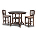 BIXBY COUNTER DINING TABLE-ESPRESSO - Furniture Stars (Chicago, IL)