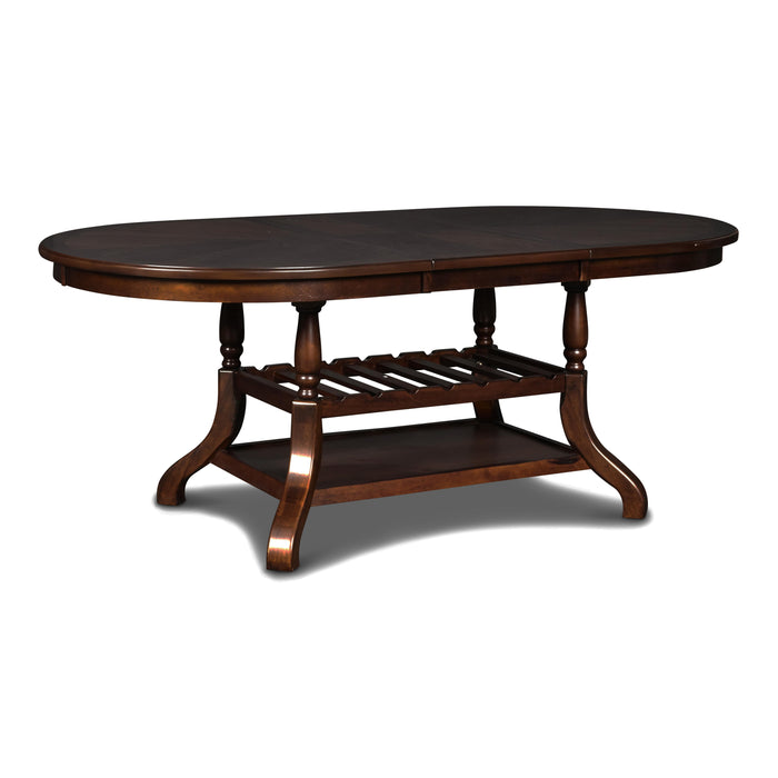 BIXBY DINING TABLE-ESPRESSO - Furniture Stars (Chicago, IL)