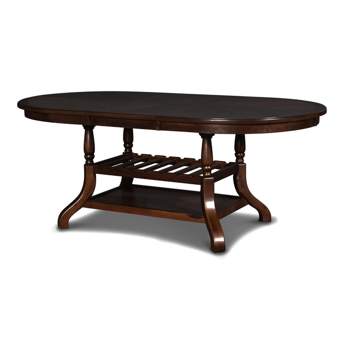 BIXBY DINING TABLE-ESPRESSO - Furniture Stars (Chicago, IL)