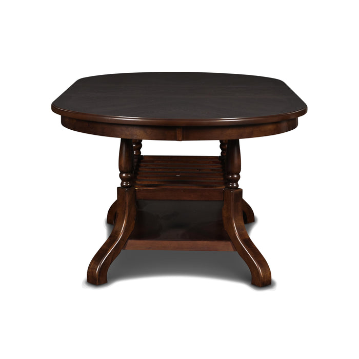 BIXBY DINING TABLE-ESPRESSO - Furniture Stars (Chicago, IL)