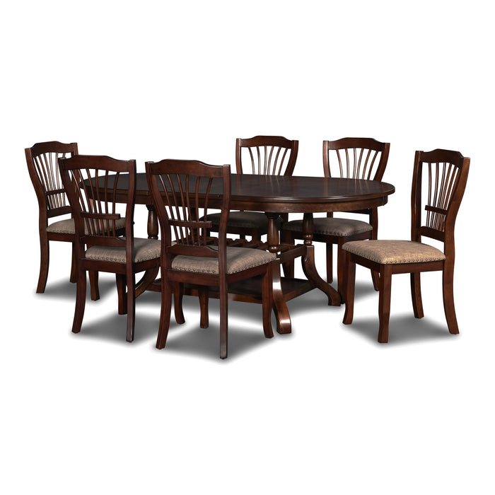 BIXBY DINING TABLE-ESPRESSO - Furniture Stars (Chicago, IL)
