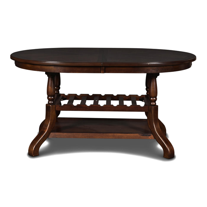BIXBY DINING TABLE-ESPRESSO - Furniture Stars (Chicago, IL)