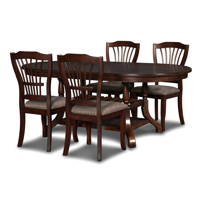 BIXBY DINING TABLE-ESPRESSO - Furniture Stars (Chicago, IL)