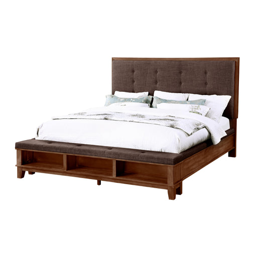 CAGNEY Eastern King-California King EK/K FOOTBOARD & SLATS - CHESTNUT - Furniture Stars (Chicago, IL)