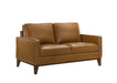 CASPAR LOVESEAT-CARAMEL - Furniture Stars (Chicago, IL)