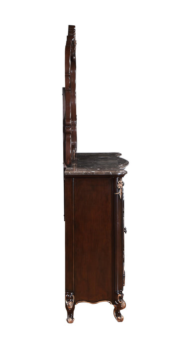 CONSTANTINE DRESSER W/MARBLE TOP-CHERRY - Furniture Stars (Chicago, IL)