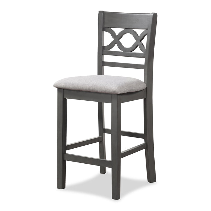 CORI COUNTER 5 PC SET-GRAY - Furniture Stars (Chicago, IL)
