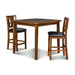 DIXON COUNTER DINING 5 PC SET-DK ESPRESSO - Furniture Stars (Chicago, IL)