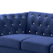 EMMA CRYSTAL SOFA-ROYAL BLUE - Furniture Stars (Chicago, IL)