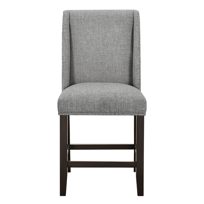 FAUST COUNTER CHAIR (2 PER CARTON)-GRAY - Furniture Stars (Chicago, IL)