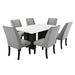 FAUST DINING CHAIR (2 PER CARTON)-GRAY - Furniture Stars (Chicago, IL)
