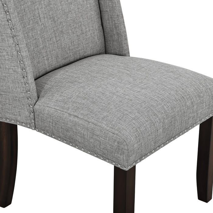 FAUST COUNTER CHAIR (2 PER CARTON)-GRAY - Furniture Stars (Chicago, IL)