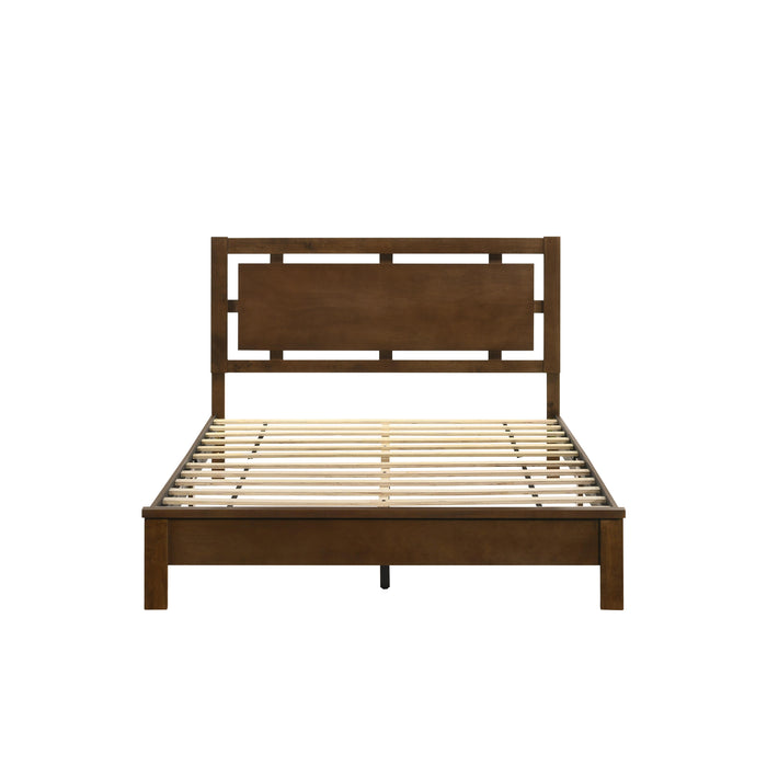 GEMINI Full F PANEL BED-HB/FB/RAILS-NATURAL