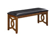 GIA 46" BENCH-BROWN - Furniture Stars (Chicago, IL)