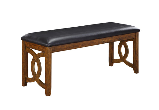 GIA 46" BENCH-BROWN - Furniture Stars (Chicago, IL)