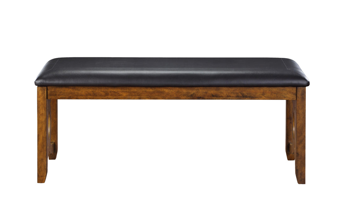 GIA 46" BENCH-BROWN - Furniture Stars (Chicago, IL)