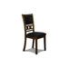 GIA 42" DINING  DROP LEAF TABLE W/2 CHAIRS-BROWN - Furniture Stars (Chicago, IL)