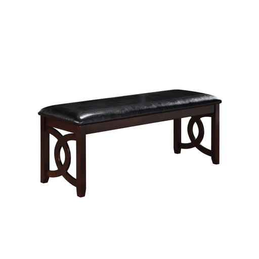 GIA 46" BENCH-EBONY - Furniture Stars (Chicago, IL)