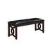 GIA 46" BENCH-EBONY - Furniture Stars (Chicago, IL)