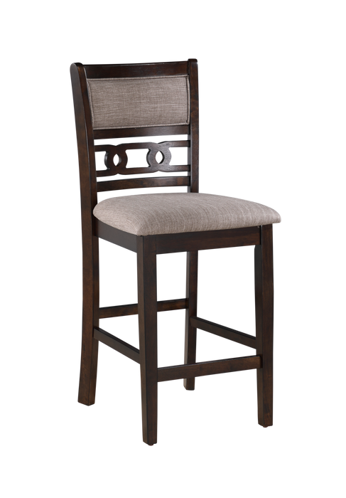 GIA 5PC 42" SQUARE COUNTER TABLE & 4 CHAIRS-CHERRY - Furniture Stars (Chicago, IL)