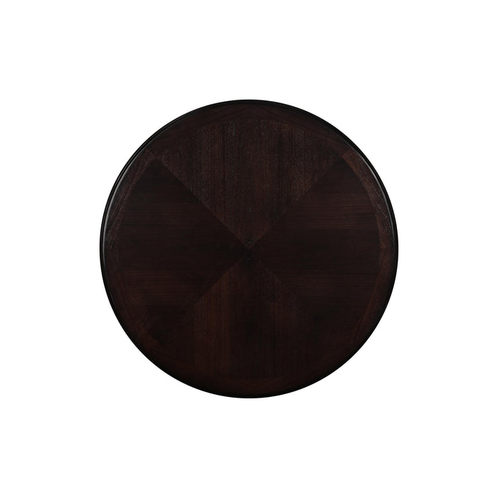 GIA ROUND COUNTER DINING 5 PC SET-EBONY - Furniture Stars (Chicago, IL)