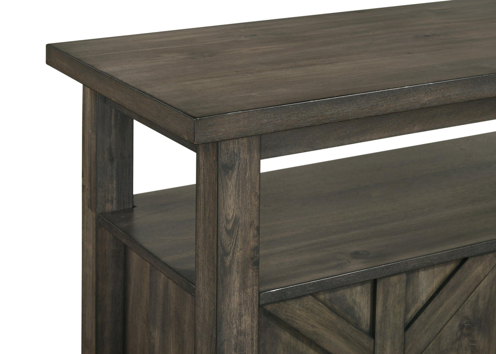 GULLIVER SERVER-RUSTIC BROWN - Furniture Stars (Chicago, IL)