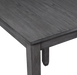 HESTON 36" STORAGE COUNTER TABLE SET W/2 CHAIRS-GRAY - Furniture Stars (Chicago, IL)
