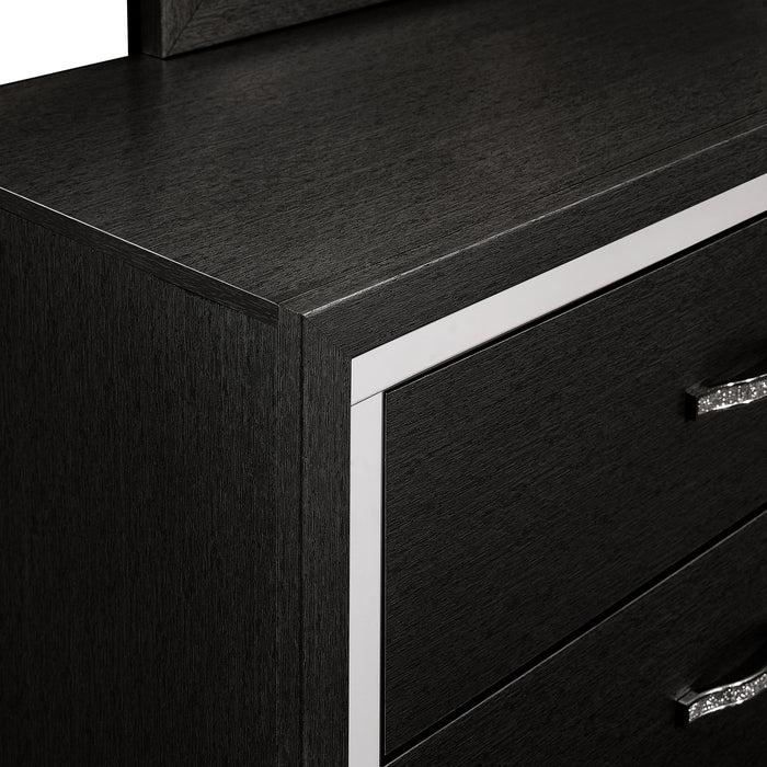 HUXLEY DRESSER-BLACK - Furniture Stars (Chicago, IL)
