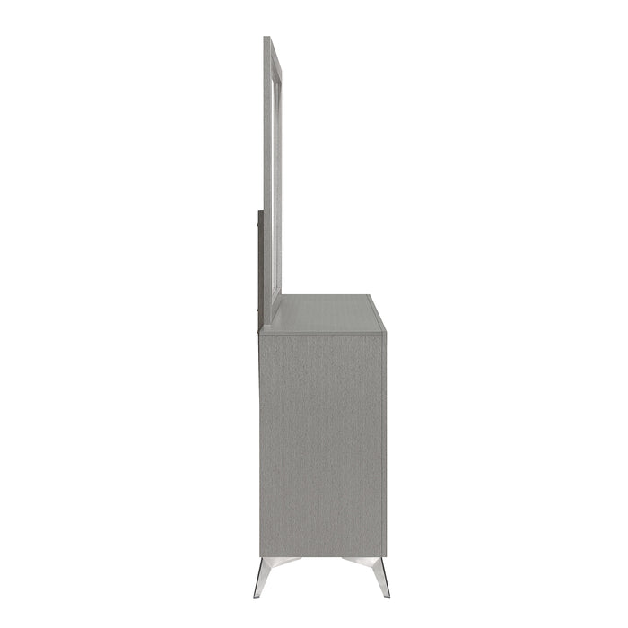 HUXLEY MIRROR-GRAY - Furniture Stars (Chicago, IL)