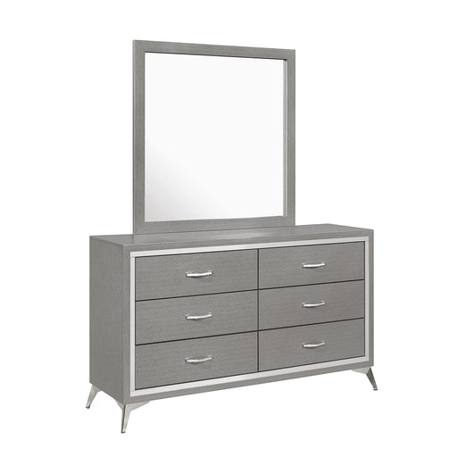 HUXLEY MIRROR-GRAY - Furniture Stars (Chicago, IL)