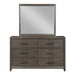 LANDON MIRROR-WALNUT - Furniture Stars (Chicago, IL)